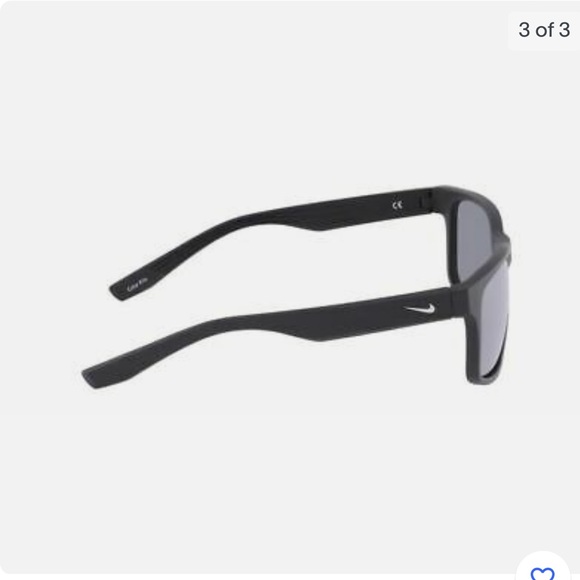 NWT [Nike] Men’s Sunglasses Matte Black - Picture 3 of 8